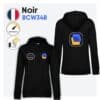 Sweat avec capuche (femme) - BCW34B – Image 7