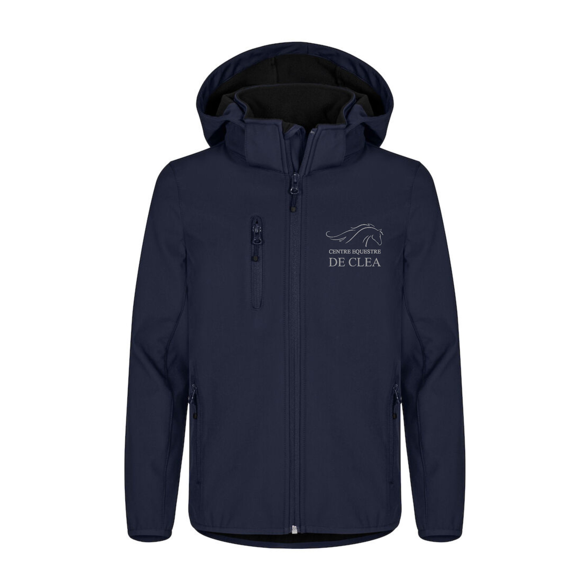 SOFTSHELL "Classic" "Classic" "Classic" "Classic" (enfant) - Centre équestre de Cléa - Navy - 0200909