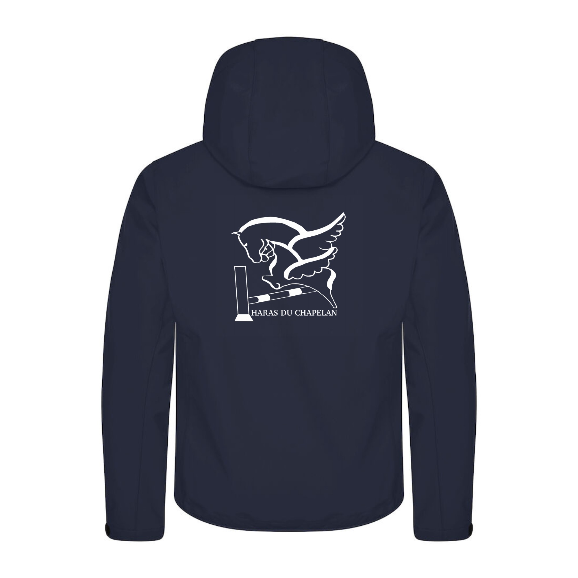 SOFTSHELL "Classic" (homme) - Haras du Chapelan - Navy - 0200912 – Image 3