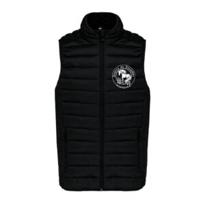 DOUDOUNE SANS MANCHES (enfant) -Ecurie de Pouzelas - Noir - K6115