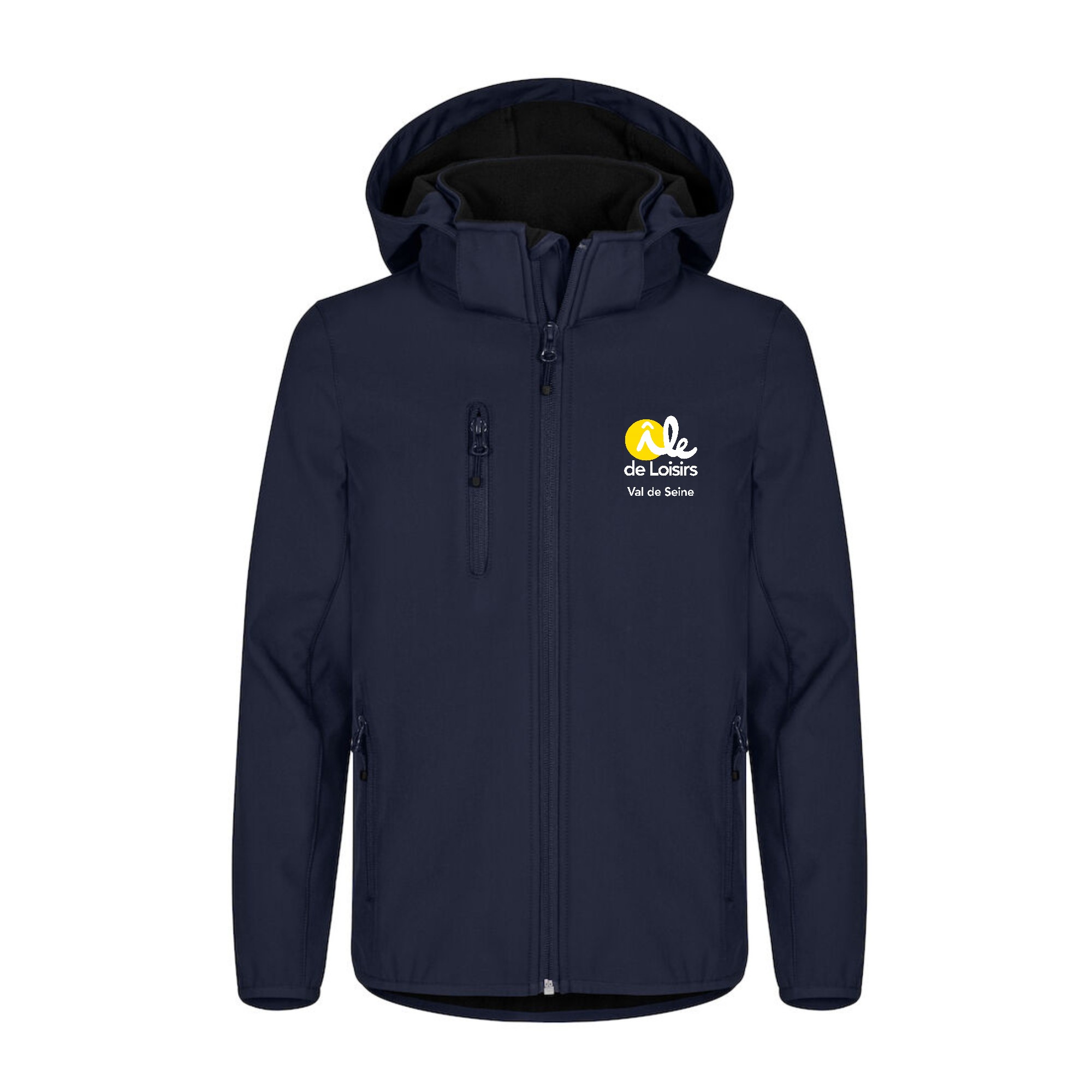 SOFTSHELL "Classic" (enfant) - Centre Equestre de l'Ile de Loisirs du Val de Seine - Navy - 0200909