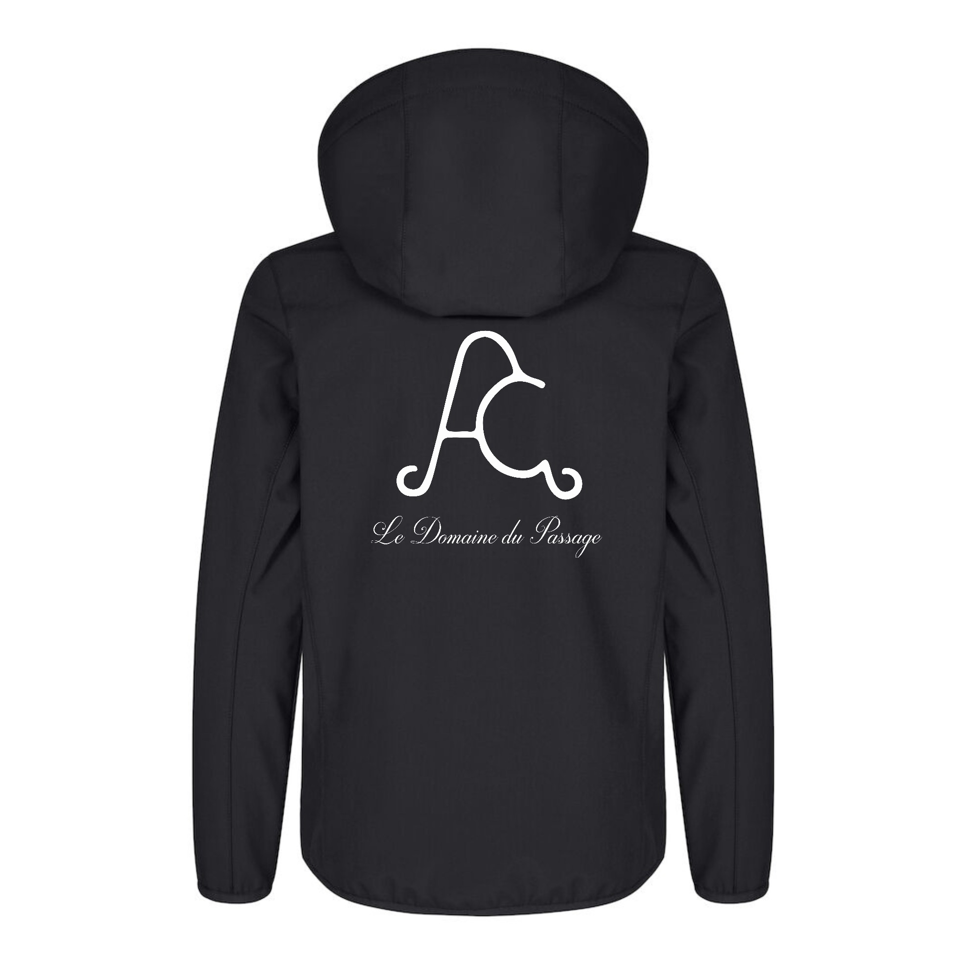 SOFTSHELL "Classic" (enfant) - Domaine du Passage - Noir - 0200909 – Image 3