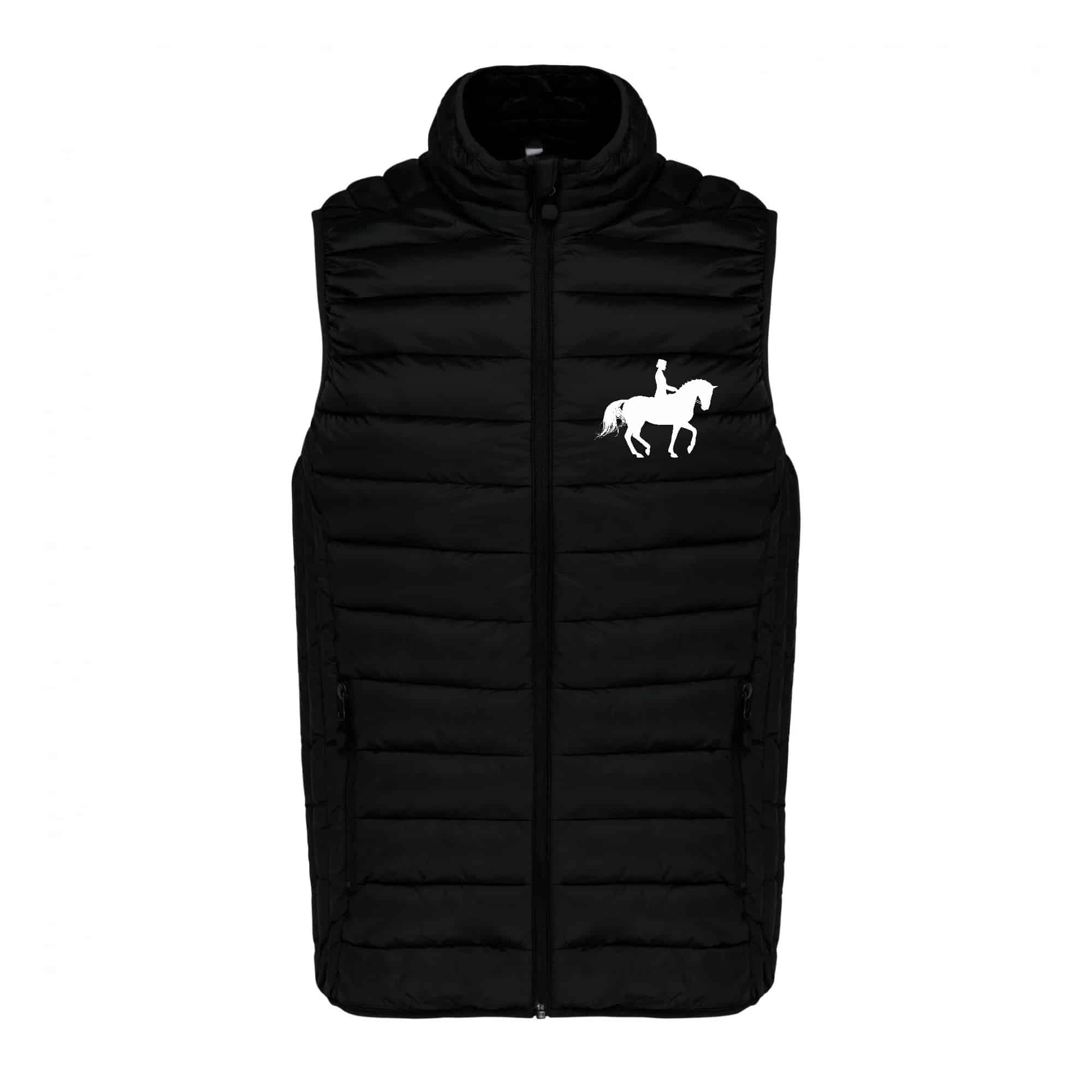 DOUDOUNE SANS MANCHES (homme) - Domaine du Passage - Noir - K6113