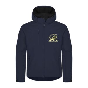 SOFTSHELL "Classic" (homme) - Centre équestre la chapelle au Riboul – Navy - 0200912
