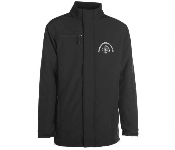 PARKA WELLINGTON (homme) - Ferme Equestre de la Biolée - Noir - PK781