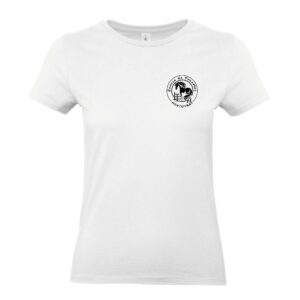 T-SHIRT (femme) - Ecurie de Pouzelas - Blanc - BC04T