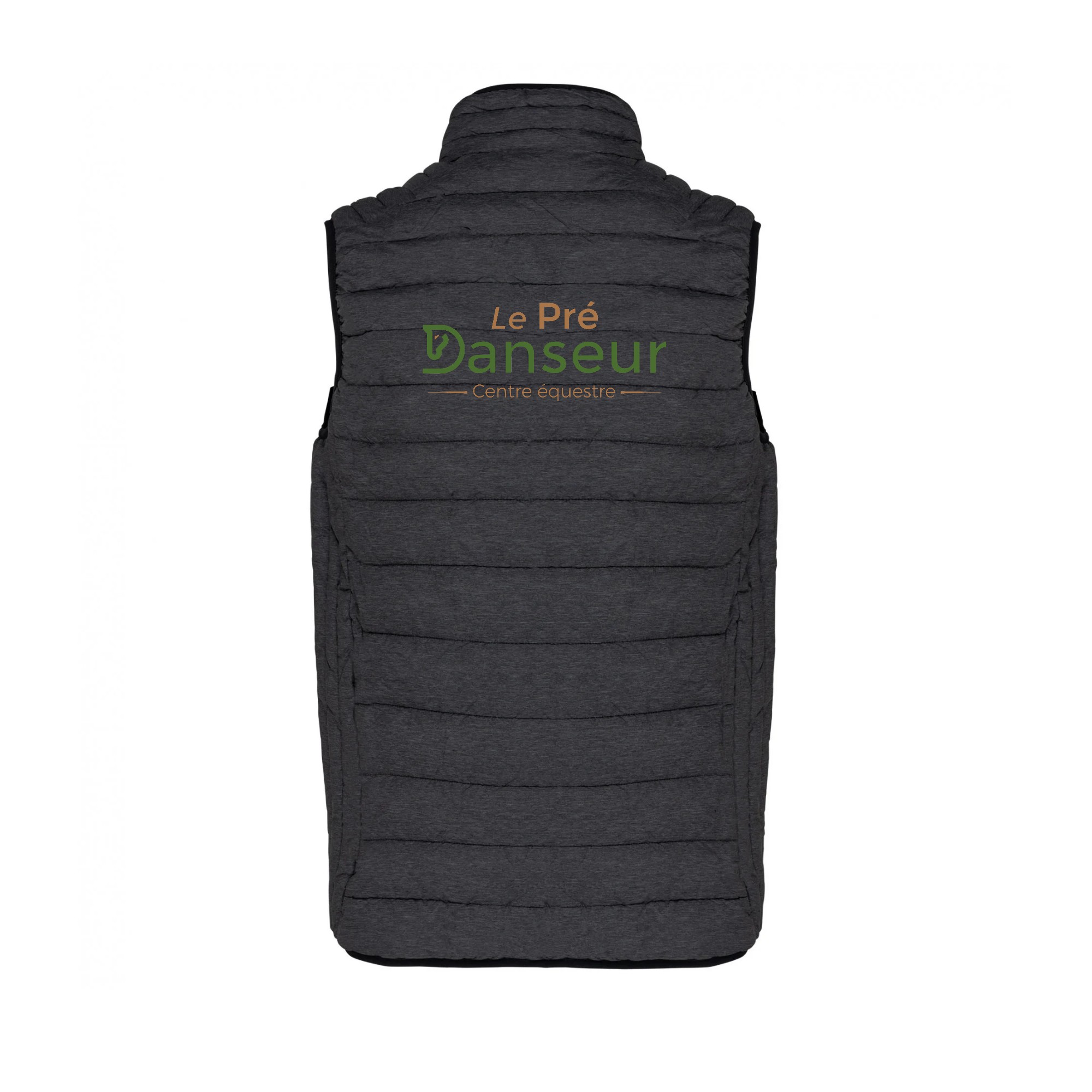 DOUDOUNE SANS MANCHES (homme) - Le Pré Danseur - Gris Anthracite - K6113 – Image 3