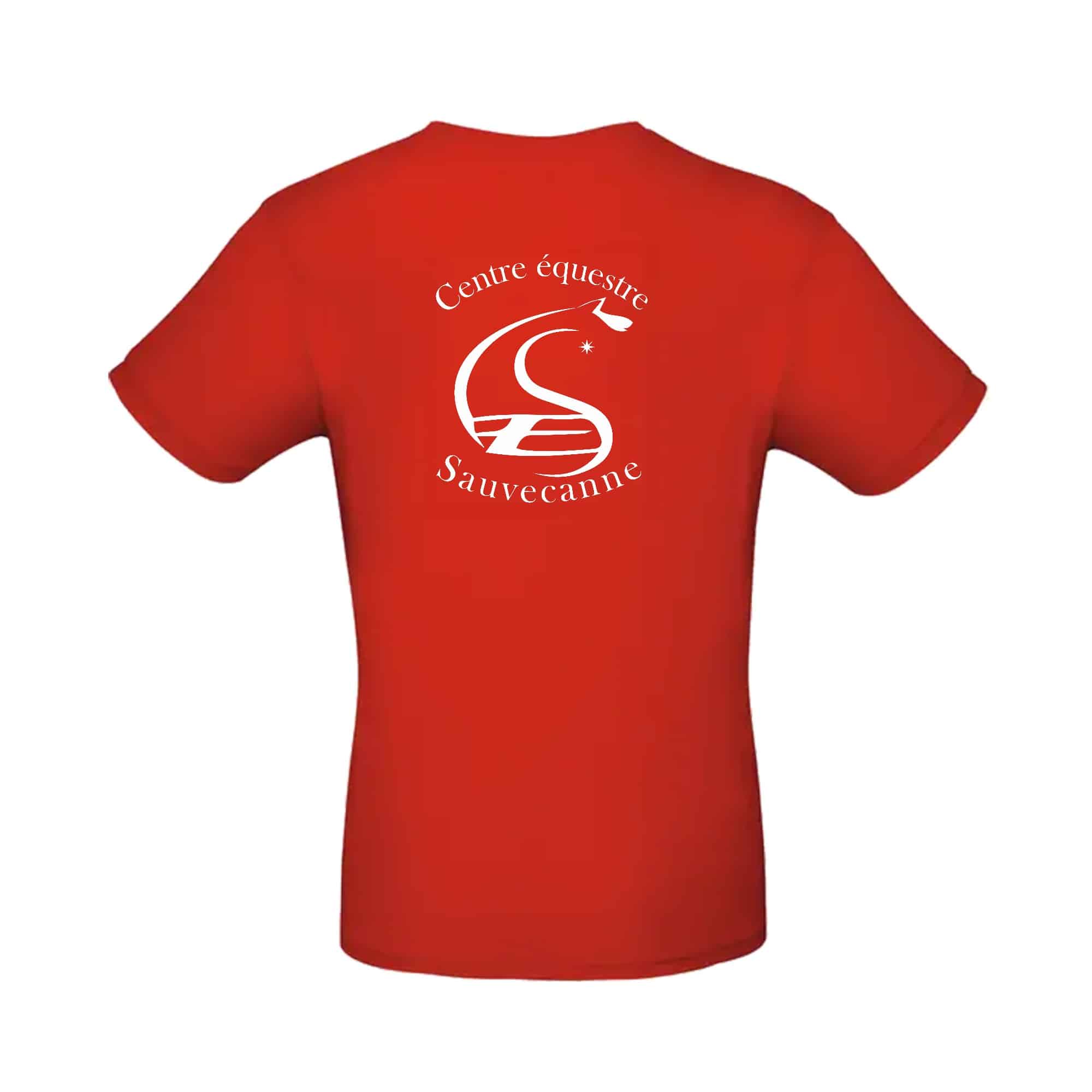 T-SHIRT (homme) - Centre équestre Sauvecanne - BC03T – Image 5