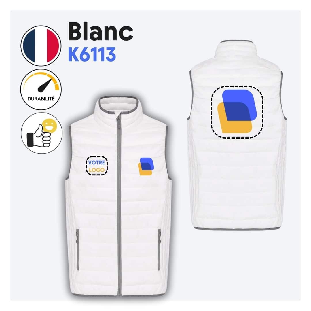 Doudoune sans manches (homme) - K6113 – Image 5