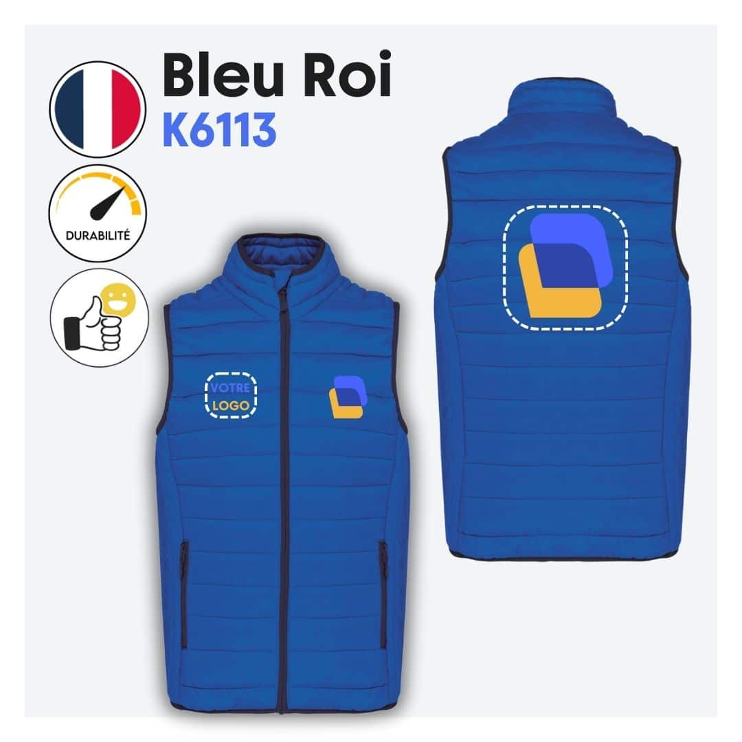 Doudoune sans manches (homme) - K6113 – Image 13