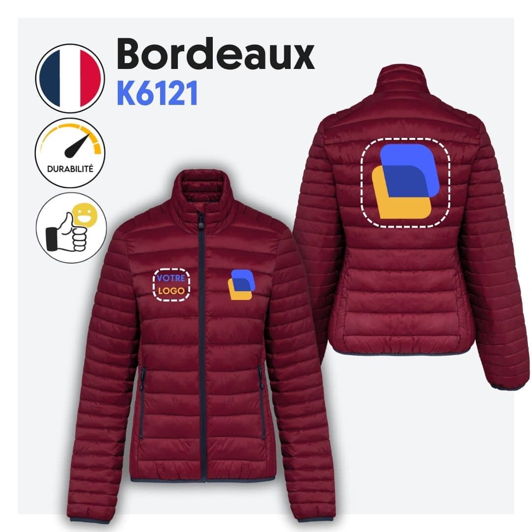 Doudoune avec manches (femme) - K6121 – Image 10