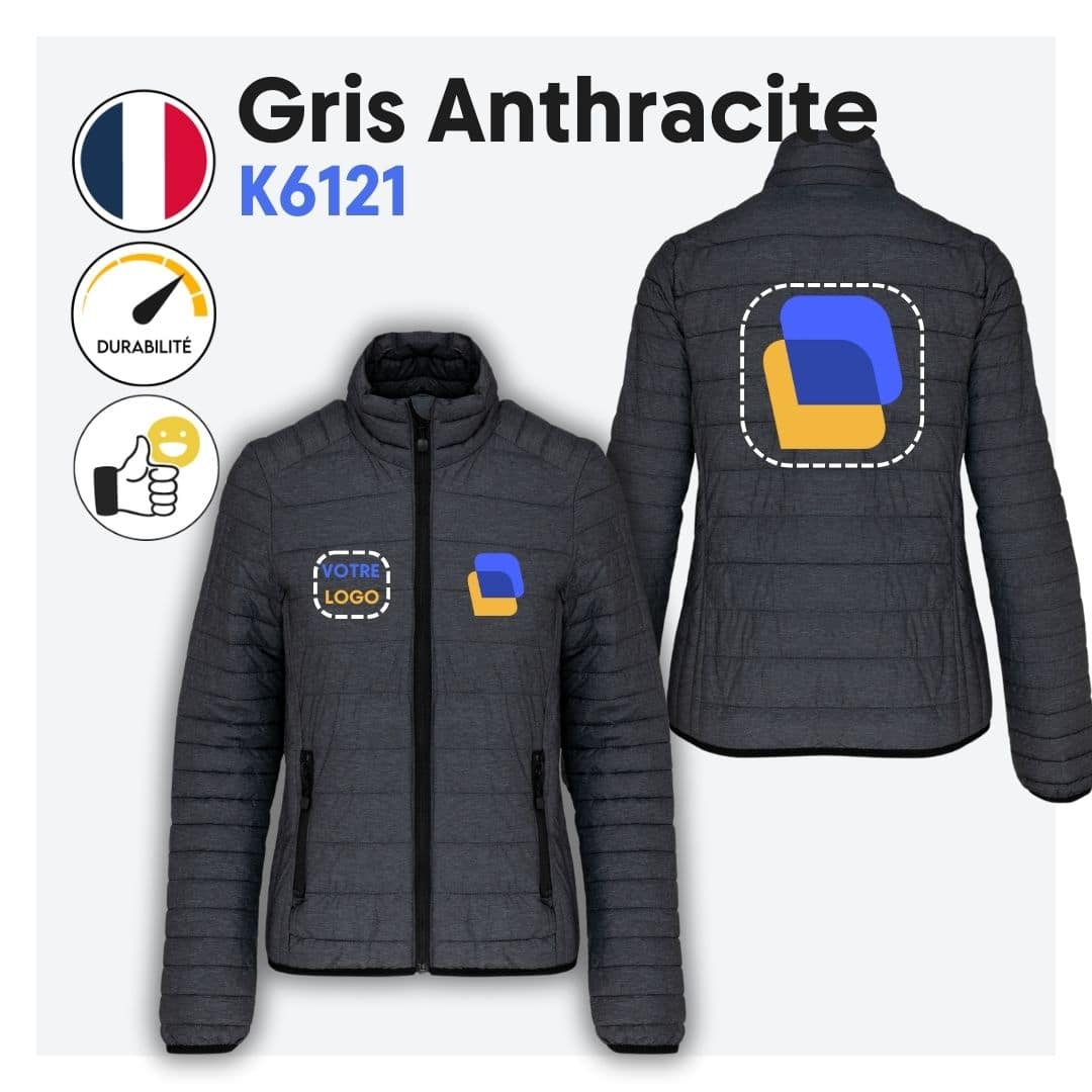 Doudoune avec manches (femme) - K6121 – Image 9