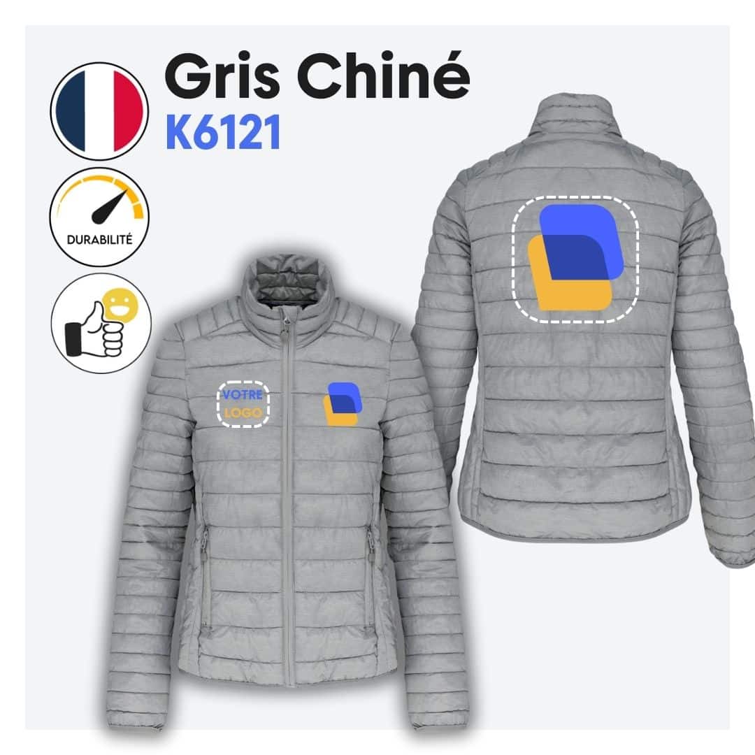 Doudoune avec manches (femme) - K6121 – Image 8