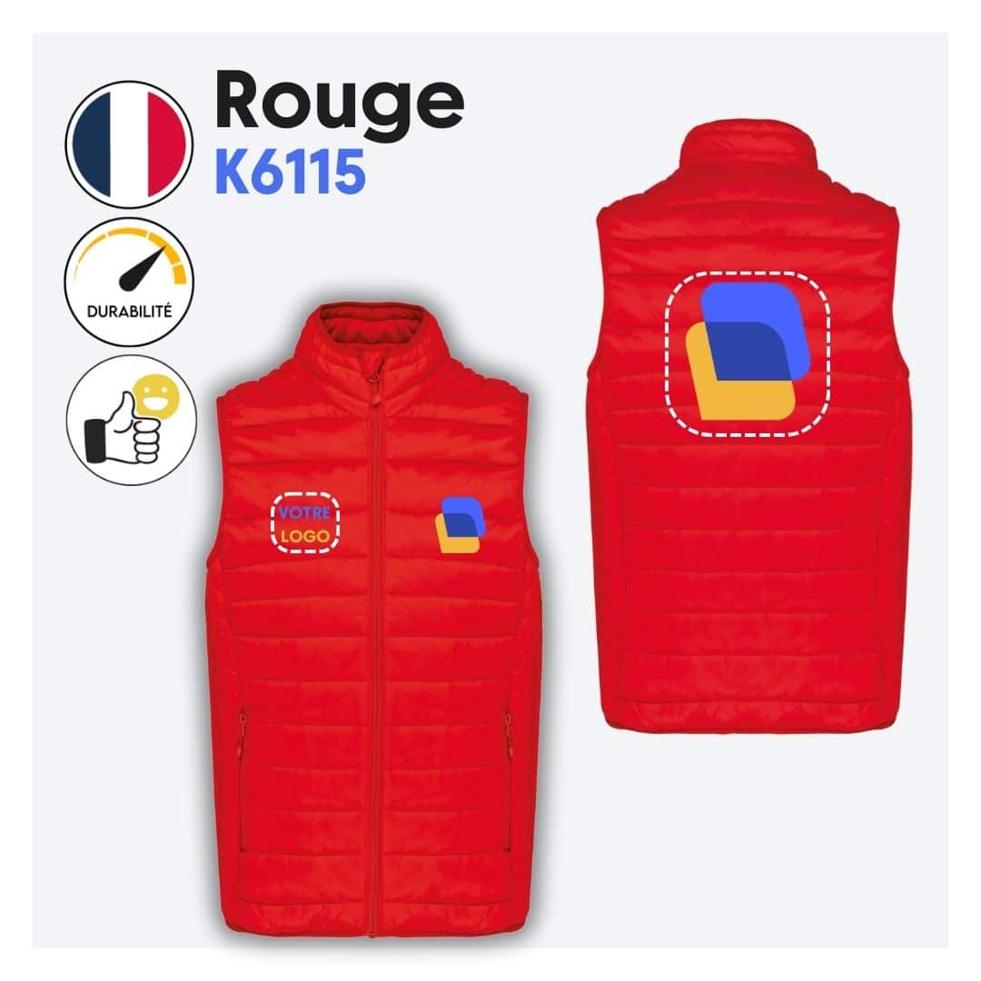 Doudoune sans manches (enfant) - K6115 – Image 5