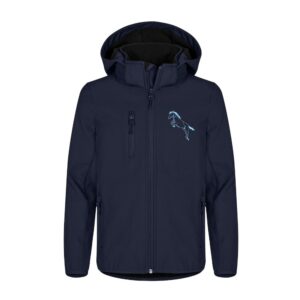 SOFTSHELL "Classic" (enfant) - Poney club Equipassion - Navy - 0200909