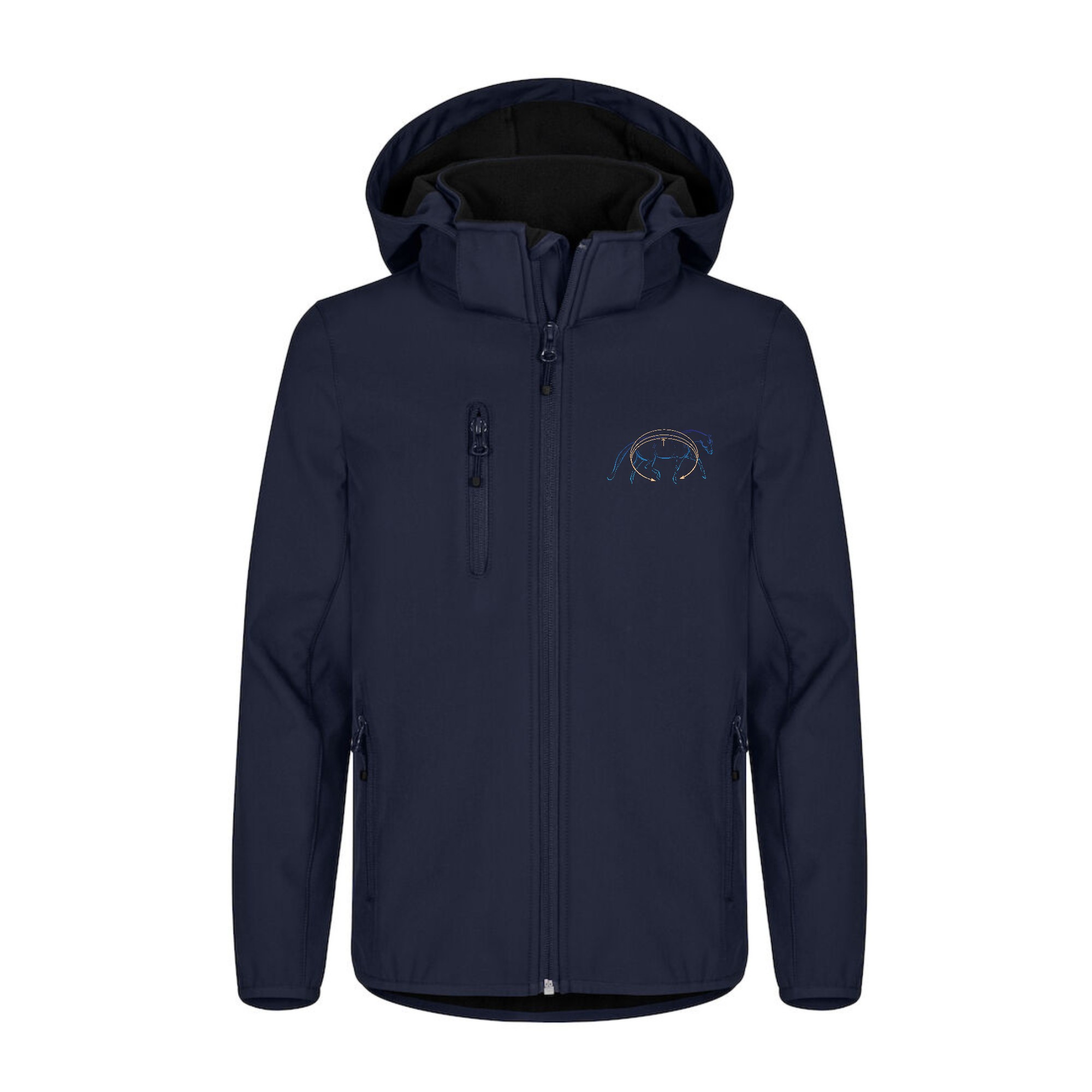 SOFTSHELL "Classic" (enfant) - Ecurie Audrey Sivka - Navy - 0200909