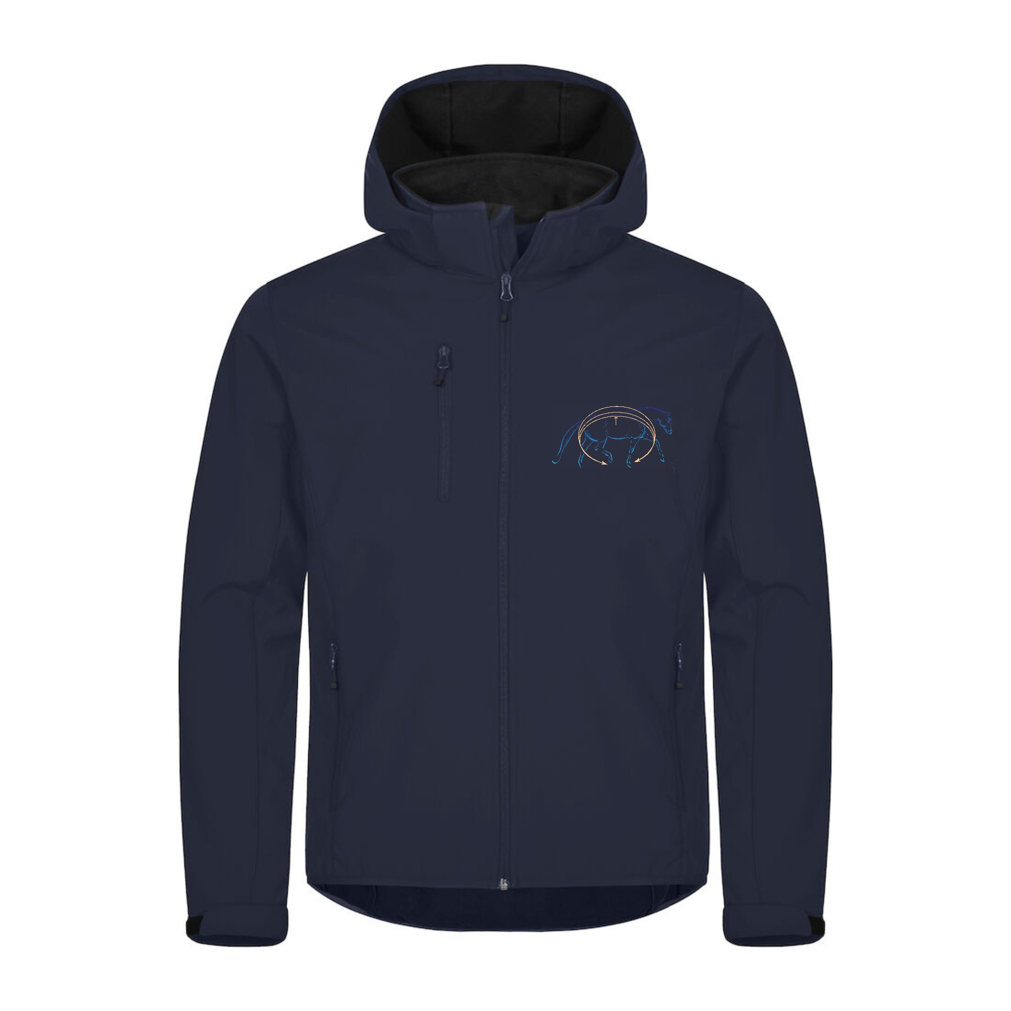 SOFTSHELL "Classic" (homme) - Ecurie Audrey Sivka - Navy - 0200912