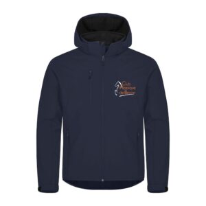 SOFTSHELL "Classic" (homme) - Club Hippique de Brinon - Navy - 0200912