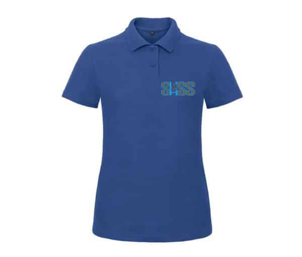 POLO (femme) - Société Hippique Saint Seurinoise - Bleu Roi - BCI1F