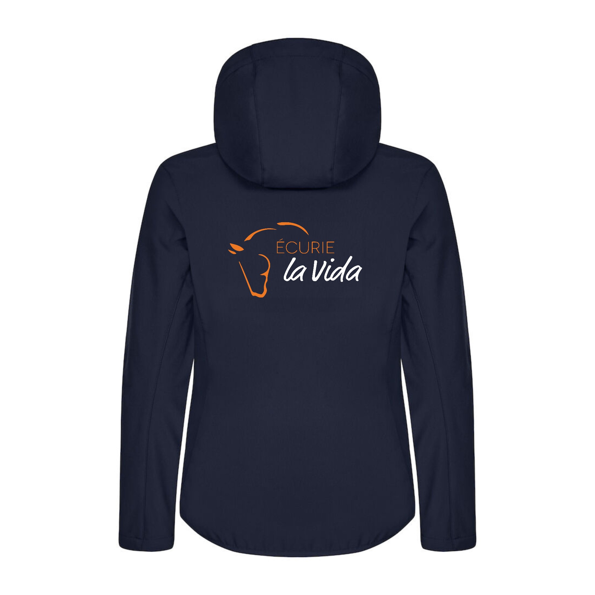 SOFTSHELL "Classic" (femme) - Ecurie la Vida - Navy - 0200917 – Image 3