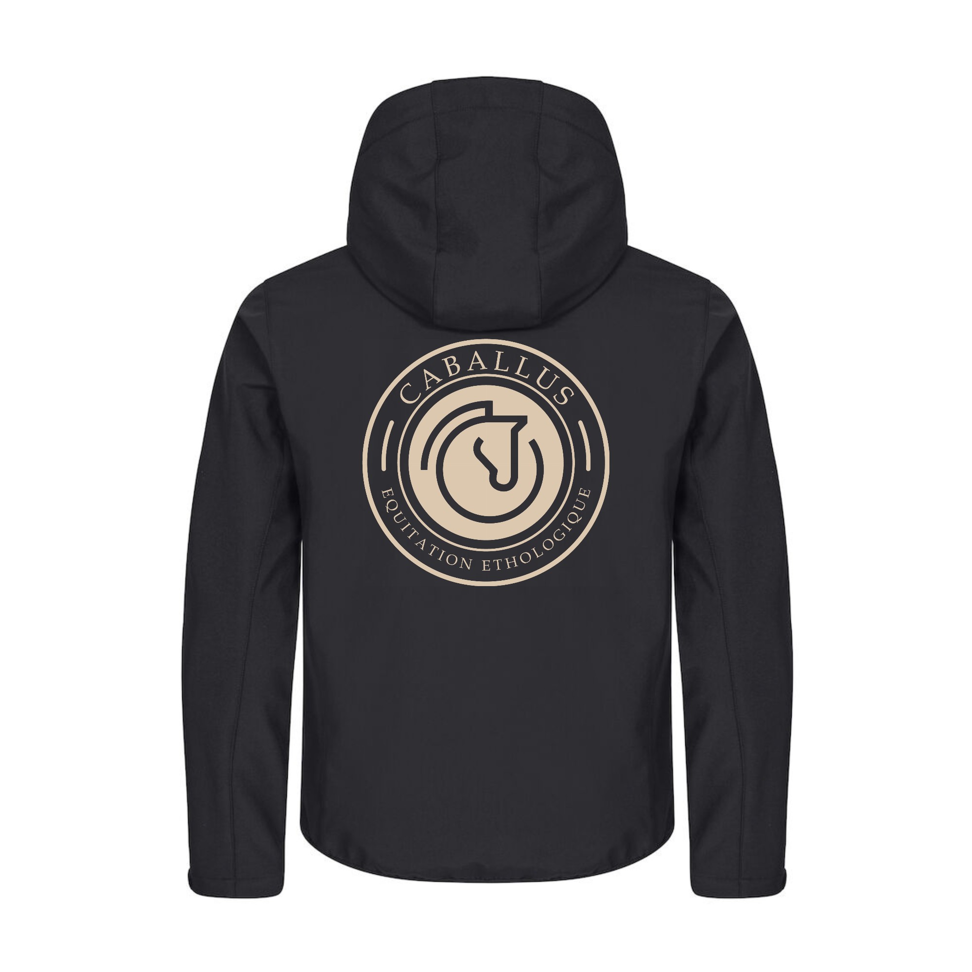 SOFTSHELL "Classic" (homme) - Caballus - Noir - 0200912 – Image 3