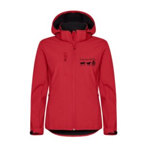 SOFTSHELL "Classic" (femme) - Ecurie l'eau de Fosse - Rouge - 0200917