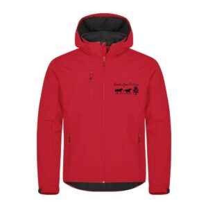 SOFTSHELL "Classic" (homme) - Ecurie l'eau de Fosse - Rouge - 0200912