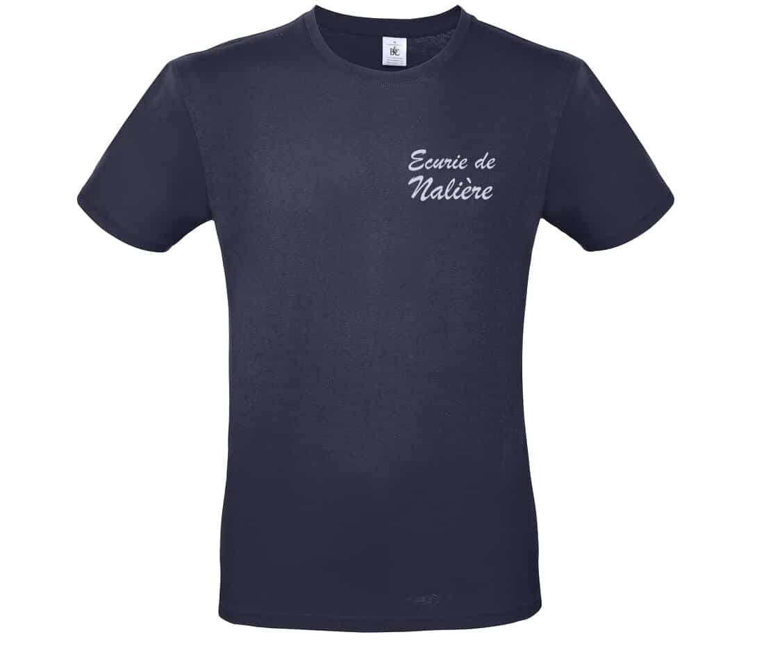 T-SHIRT (homme) - Ecurie de Naliere - Navy - BC03T