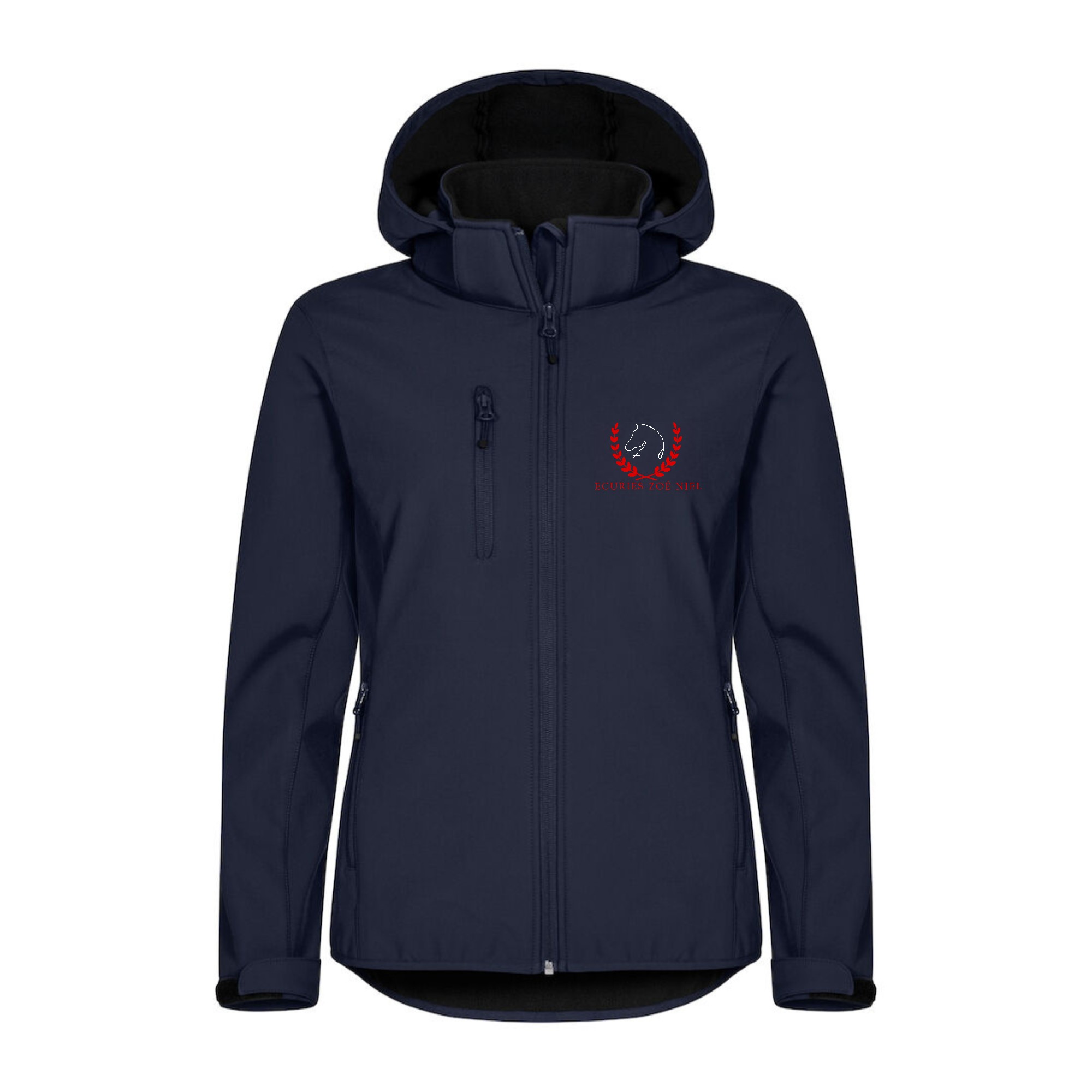 SOFTSHELL "Classic" (femme) - Ecurie Zoé Niel - Navy - 0200917