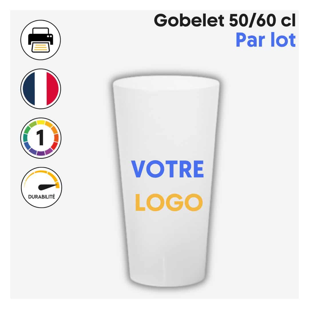 Gobelets 50cl/60cl (par lot)