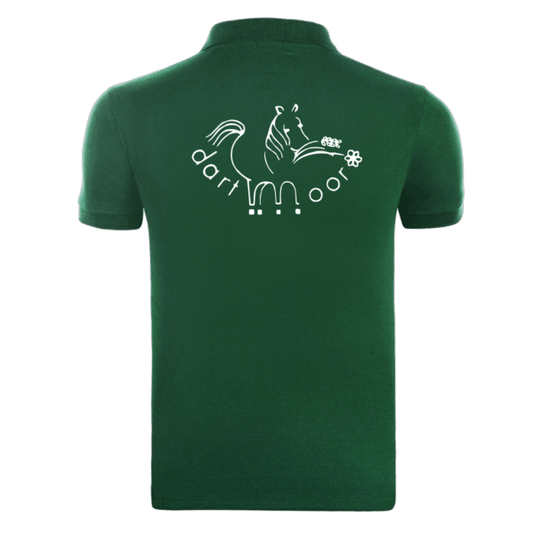 POLO (homme) - Association Française du Poney Dartmoor - Vert sapin - BCID1 – Image 2