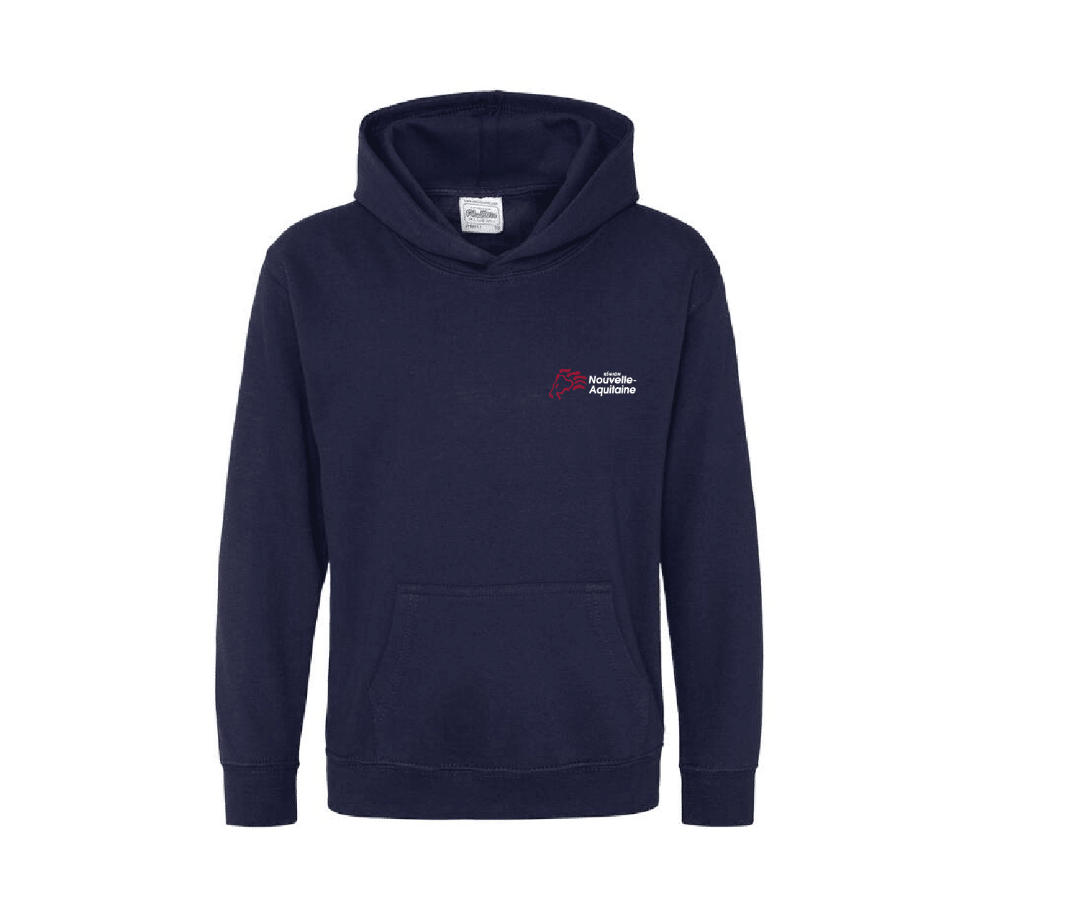 SWEAT A CAPUCHE (homme) - MFR de Fonteveille - Navy - BCU33B