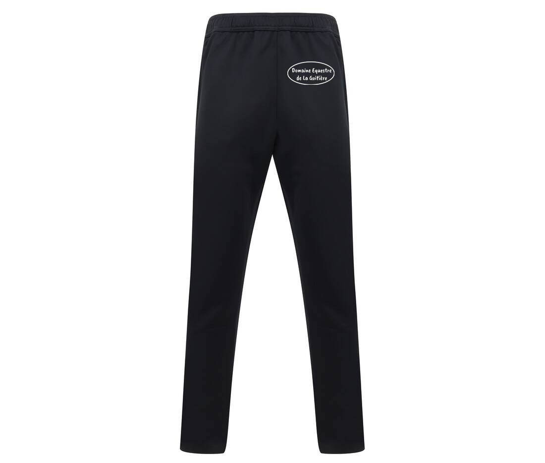 PANTALON JOGGING SLIM (Enfant) - Domaine équestre de la Goitière - Navy - LV883 – Image 4