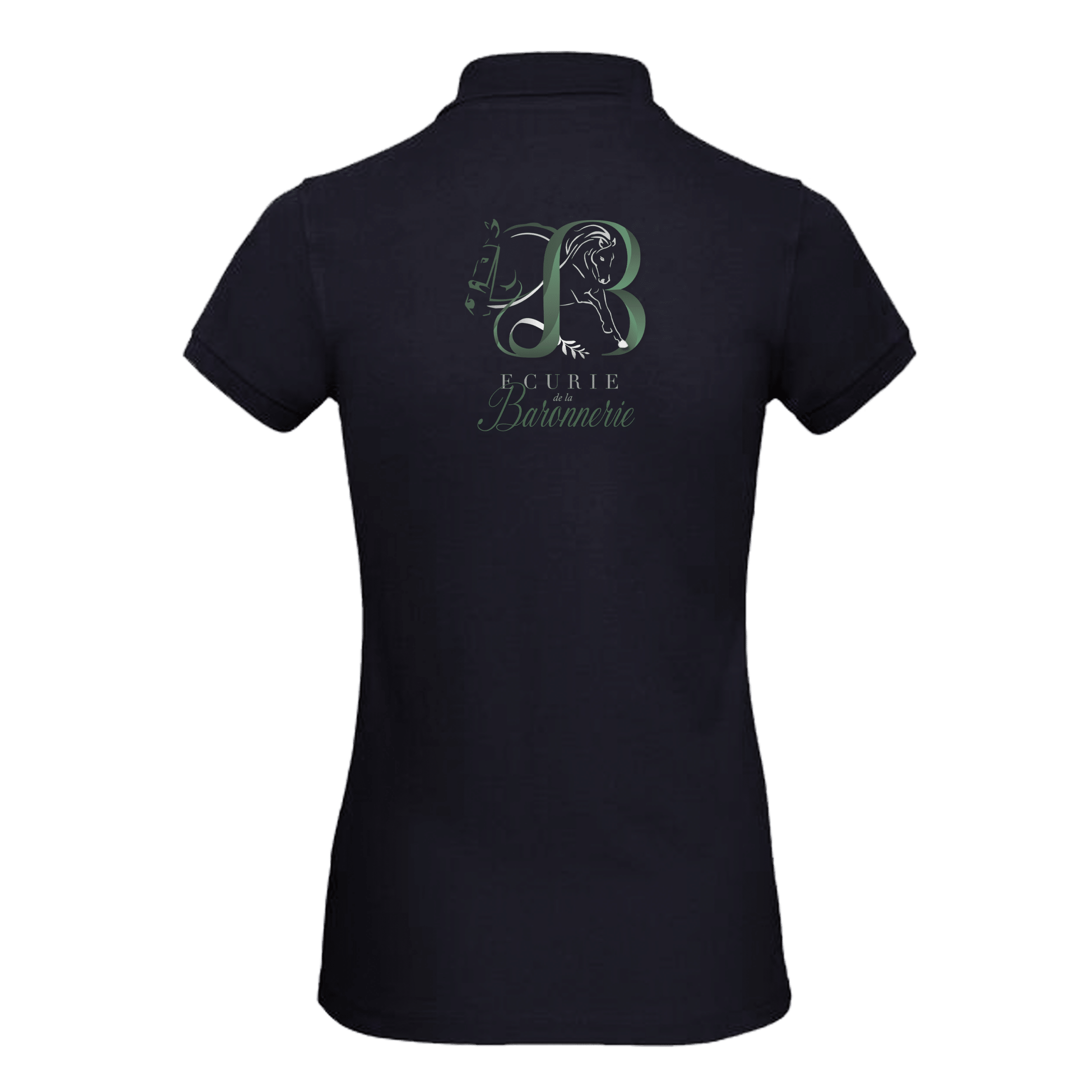 POLO (femme) - Les écuries de la Baronnerie - Navy - BCI1F – Image 3