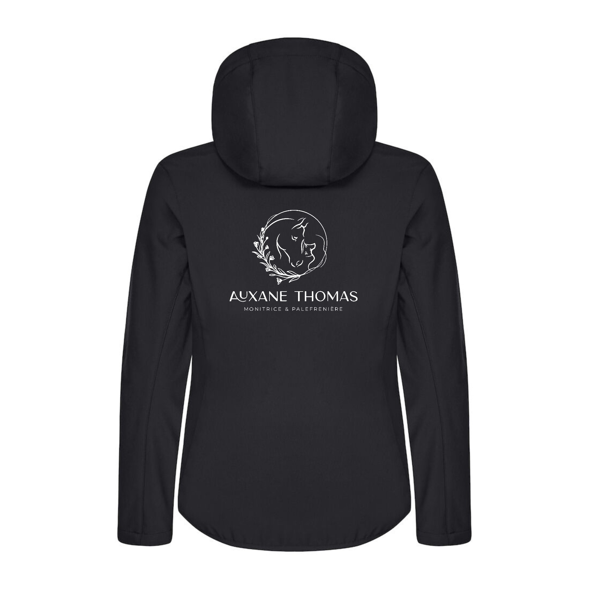 SOFTSHELL "Classic" (femme) - Auxane Thomas - Noir - 0200917 – Image 3