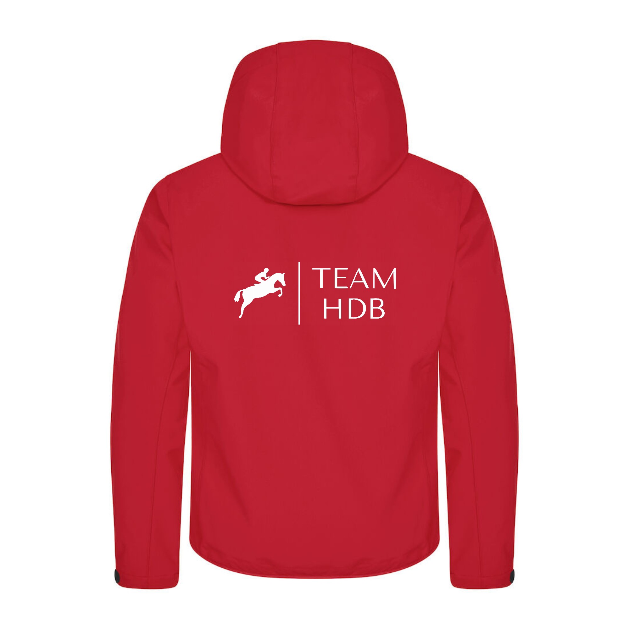 SOFTSHELL "Classic" (homme) - Team HDB - Rouge - 0200912 – Image 3