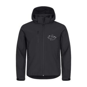 SOFTSHELL "Classic" (homme) - Association Française du Poney Dartmoor - Noir - 0200912