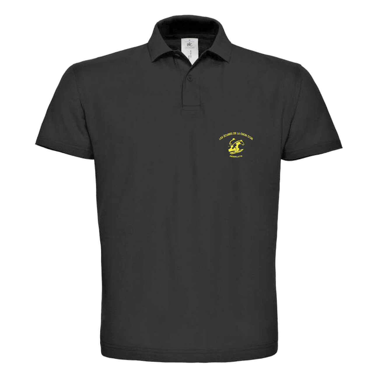 POLO (homme) - Écuries de la croix d'Or - Asphalt - BCID1