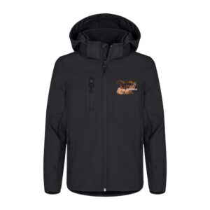 SOFTSHELL "Classic" (enfant) - Association des cavaliers de la Boue - Noir - 0200909
