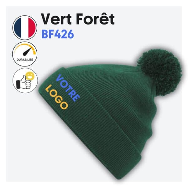 Bonnet (avec pompon) - BF426 – Image 12