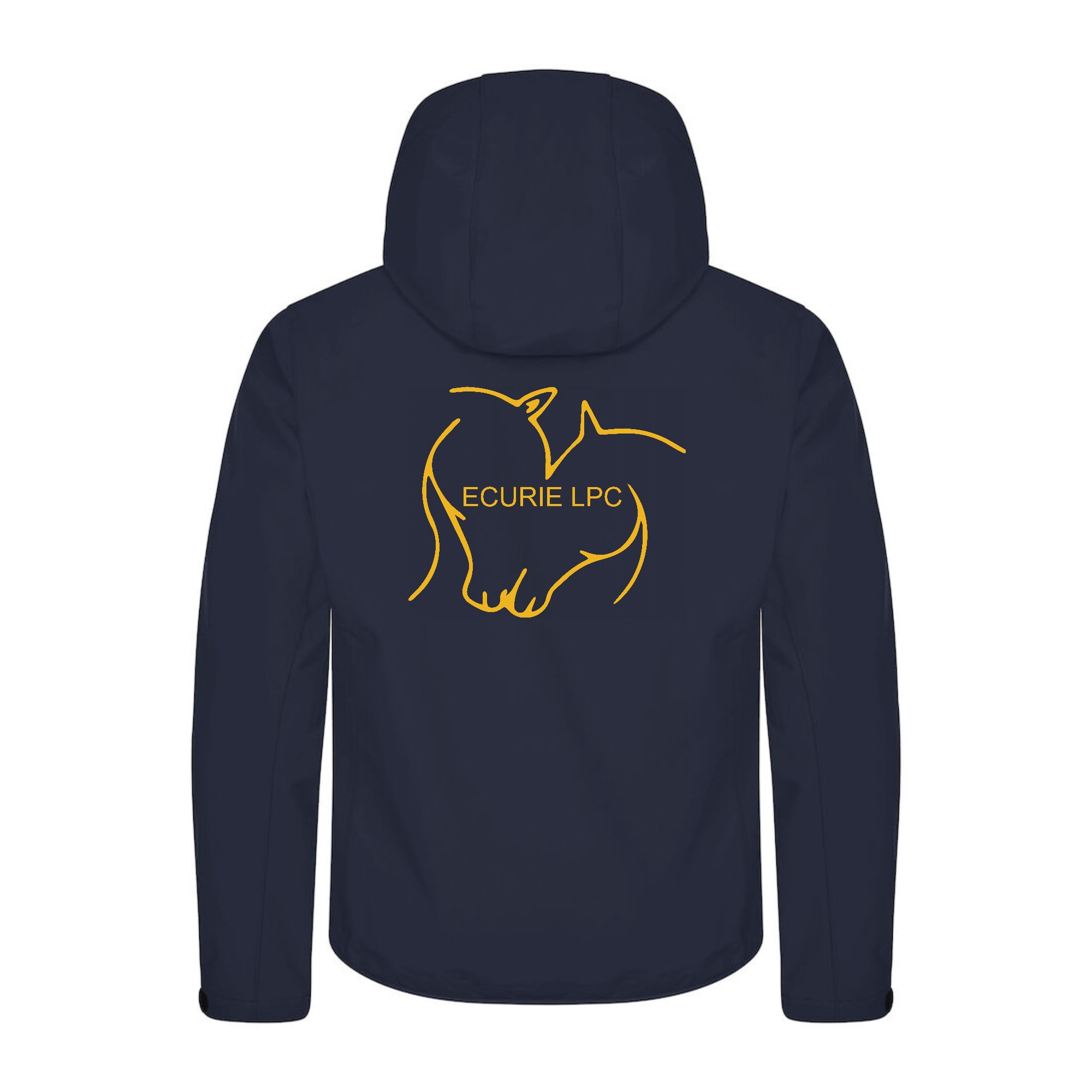 SOFTSHELL "Classic" (homme) - Ecurie L.P.C - Navy - 0200912 – Image 3