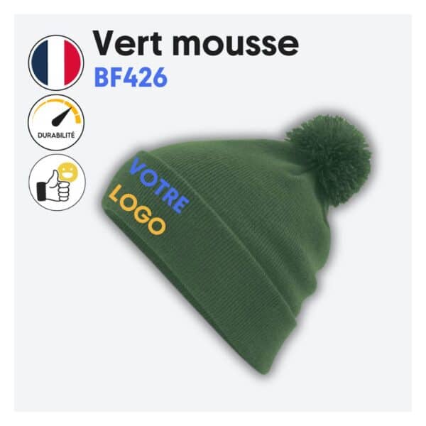 Bonnet (avec pompon) - BF426 – Image 13