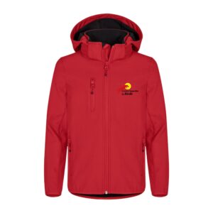 SOFTSHELL "Classic" (enfant) - Centre Equestre La Reole - Rouge - 0200909