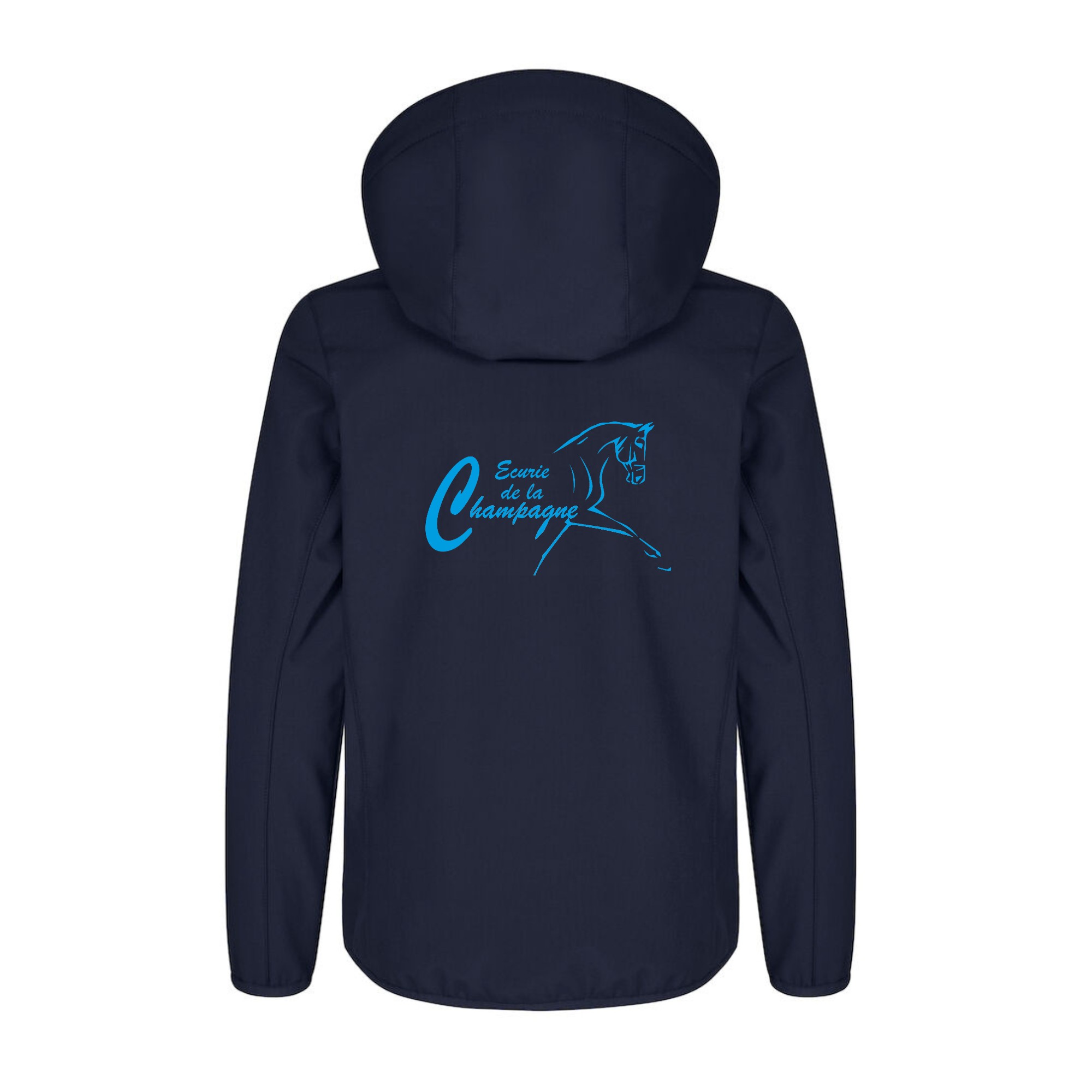 SOFTSHELL "Classic" (enfant) - Association Des Cavaliers de Trainou - Navy - 0200909 – Image 3