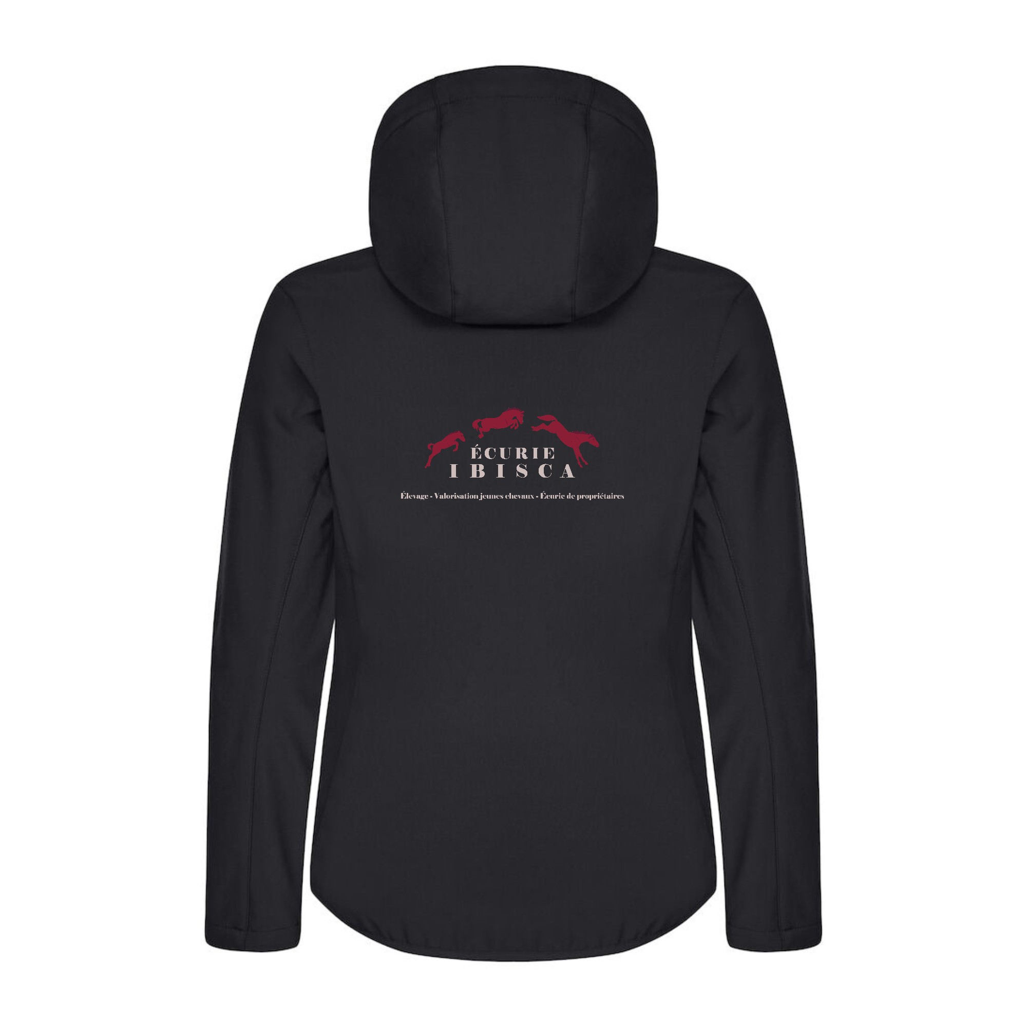 SOFTSHELL "Classic" (femme) -Ecurie Ibisca - Noir - 0200917 – Image 3
