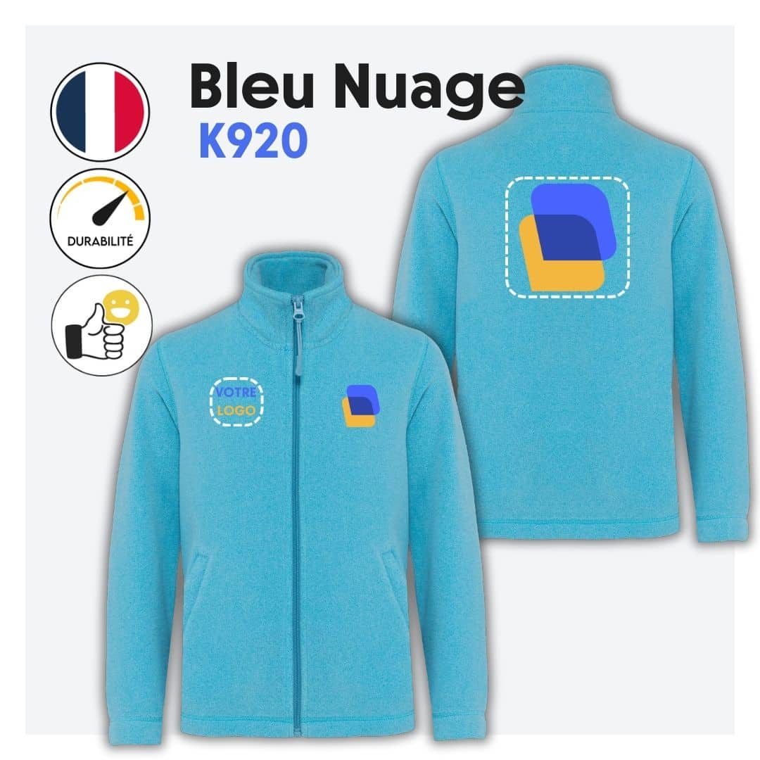 Veste micropolaire zippée (enfant) – K920 – Image 5
