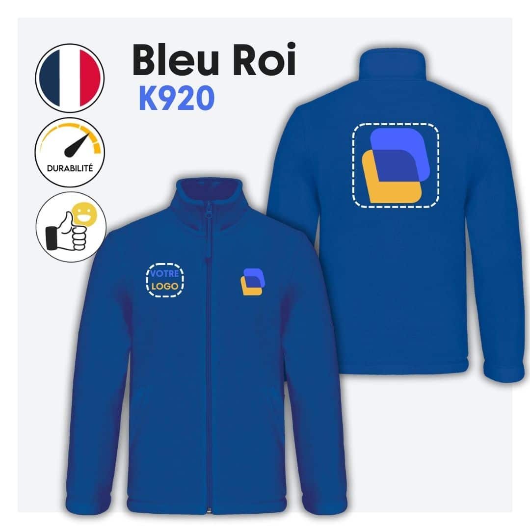 Veste micropolaire zippée (enfant) – K920 – Image 6