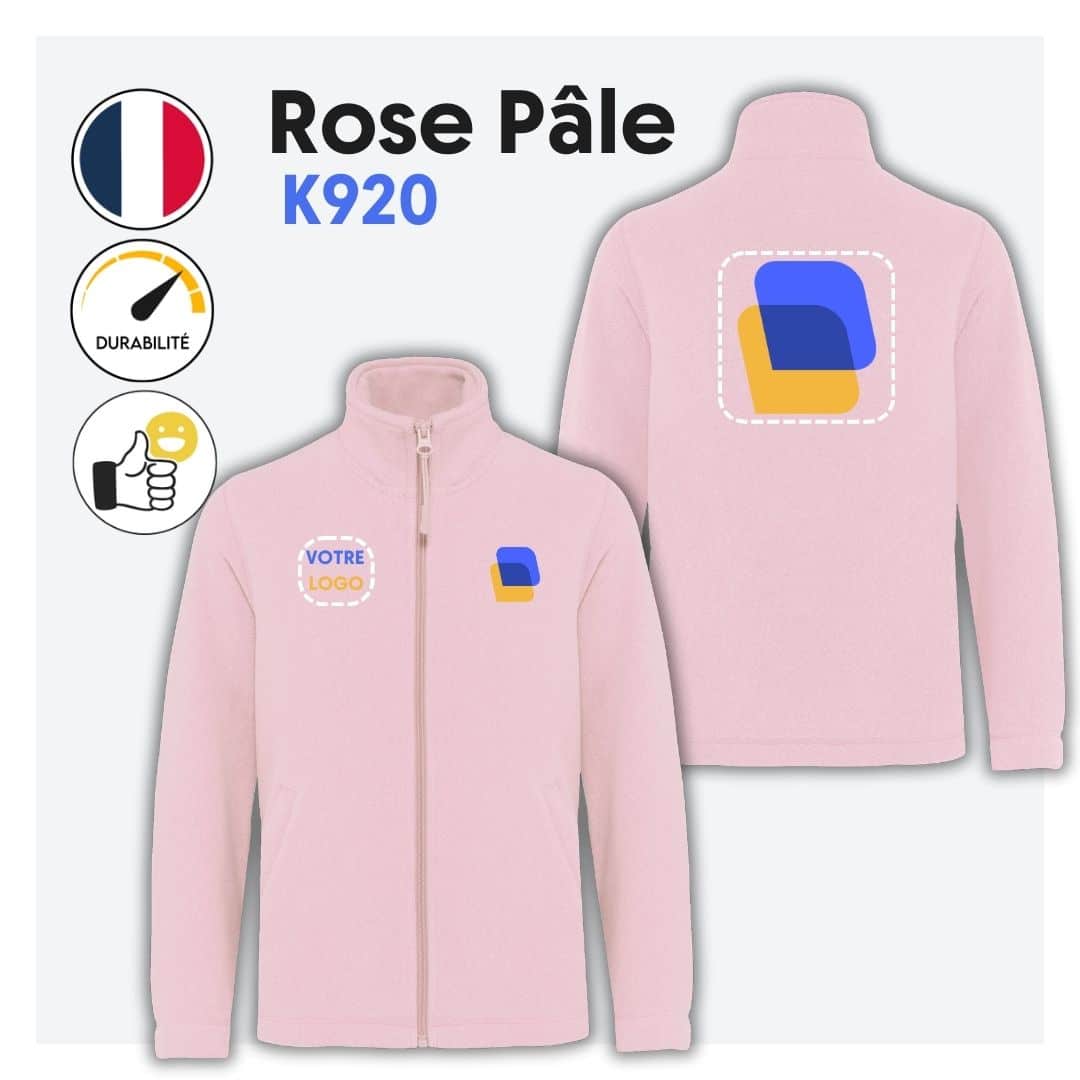 Veste micropolaire zippée (enfant) – K920 – Image 9