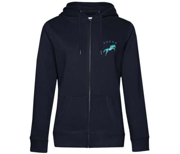 SWEAT ZIPPÉ (femme) - Sheva - Navy - BCW03Q