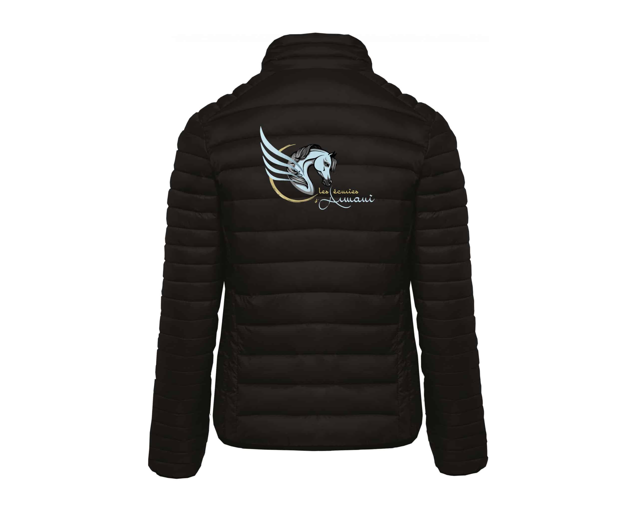 DOUDOUNE AVEC MANCHES (femme) - Les Ecuries d'Armani - Navy - K6121 – Image 3